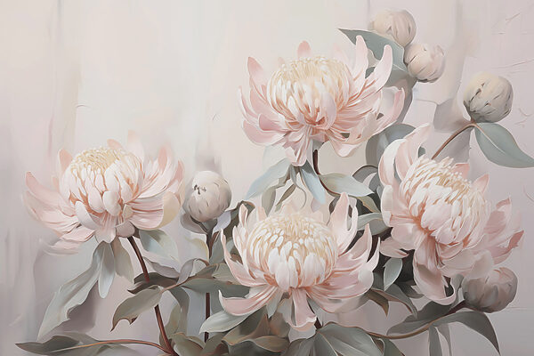 Beautiful blooms in soft colors Beautiful blooms in soft colors