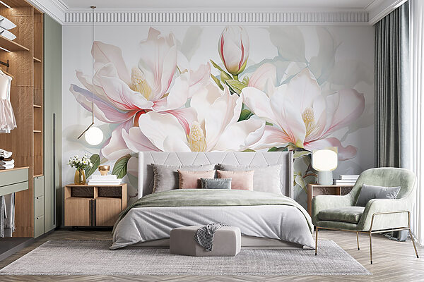 Fleurs élégantes dans des tons pastel doux Fleurs élégantes dans des tons pastel doux