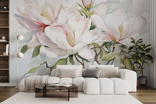 Fleurs élégantes dans des tons pastel doux Fleurs élégantes dans des tons pastel doux
