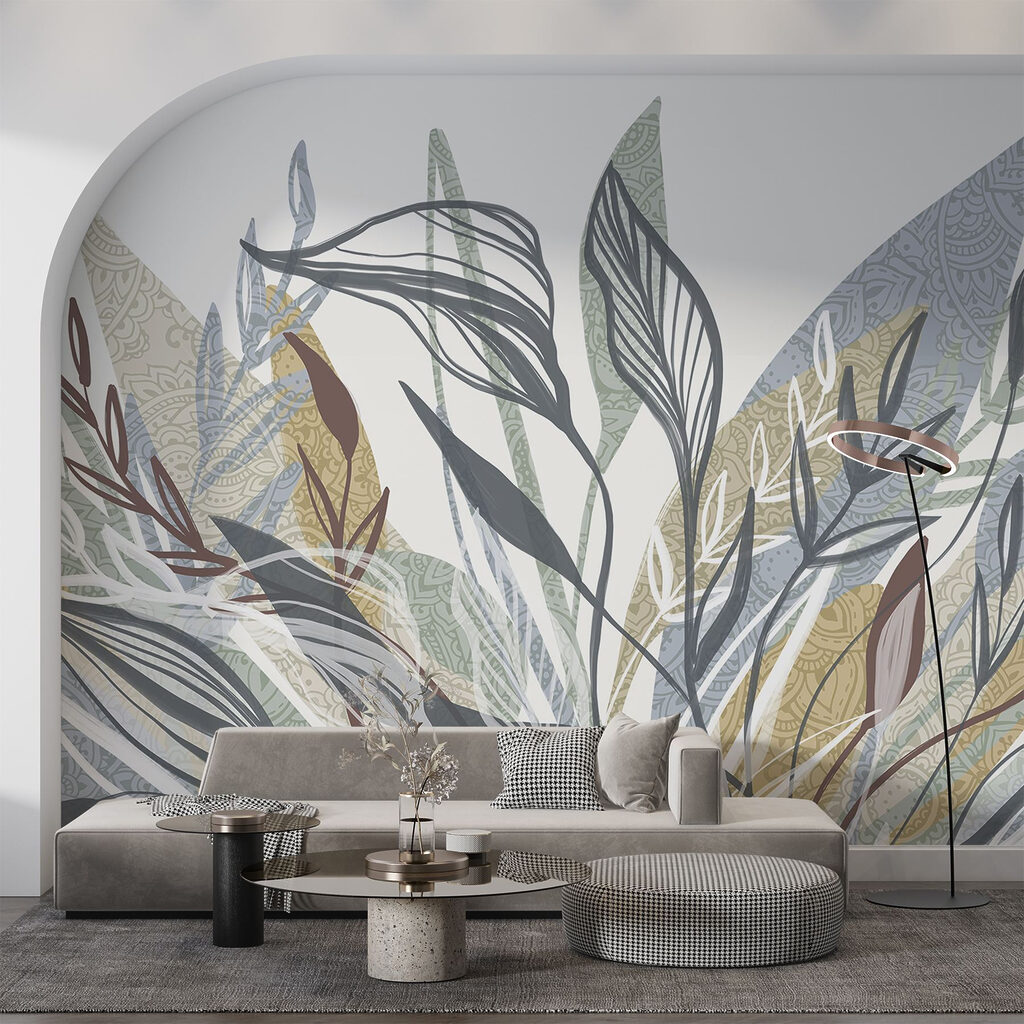 Elegant foliage with intricate patterns Elegant foliage with intricate patterns