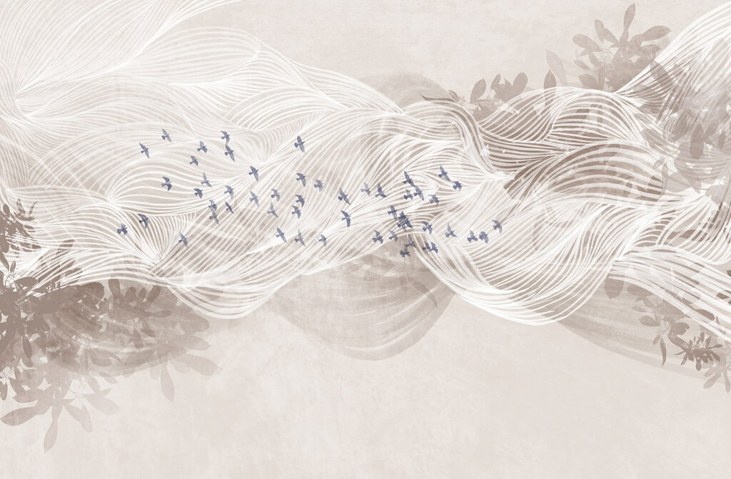 Oiseaux blancs et bleus volant dans le ciel Oiseaux blancs et bleus volant dans le ciel
