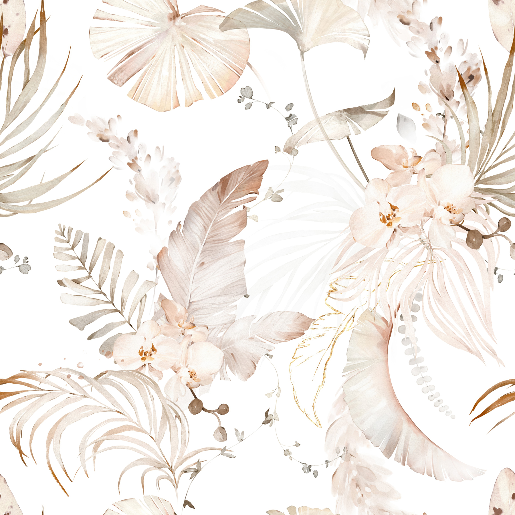 Motif de fleurs et de feuilles u96322p - Motif de fleurs et de feuilles - tegory
