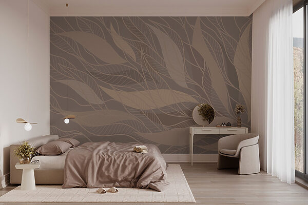 Motif marron et blanc Motif marron et blanc