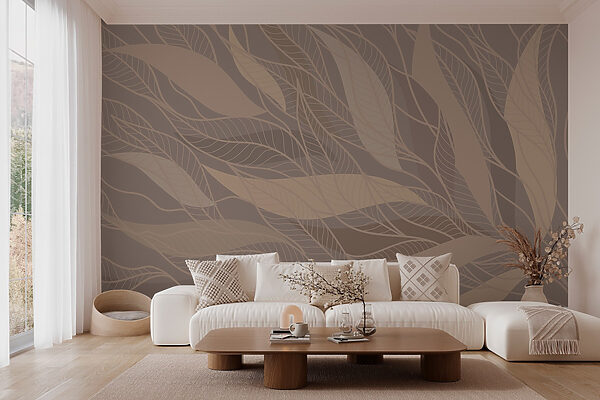 Motif marron et blanc Motif marron et blanc