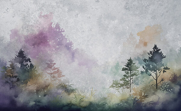 Peinture des arbres et des buissons Peinture des arbres et des buissons