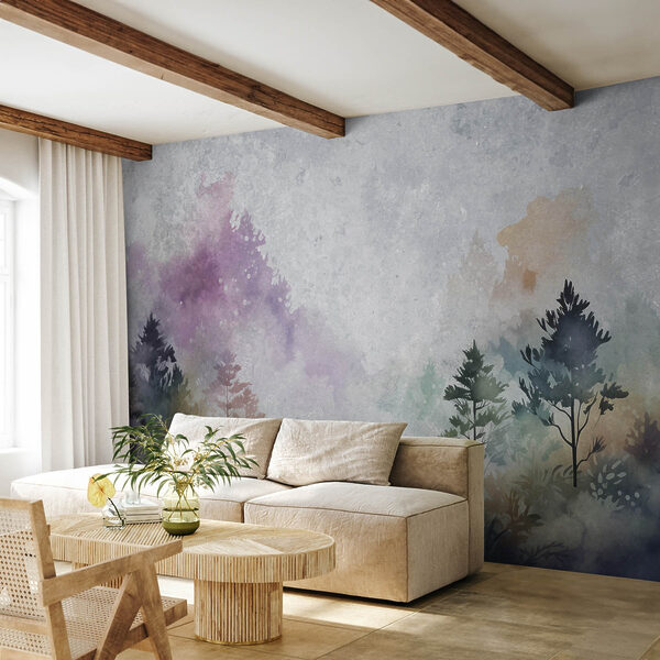 Peinture des arbres et des buissons Peinture des arbres et des buissons
