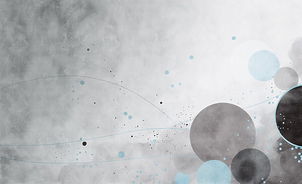 Cercles et lignes gris et bleus Cercles et lignes gris et bleus