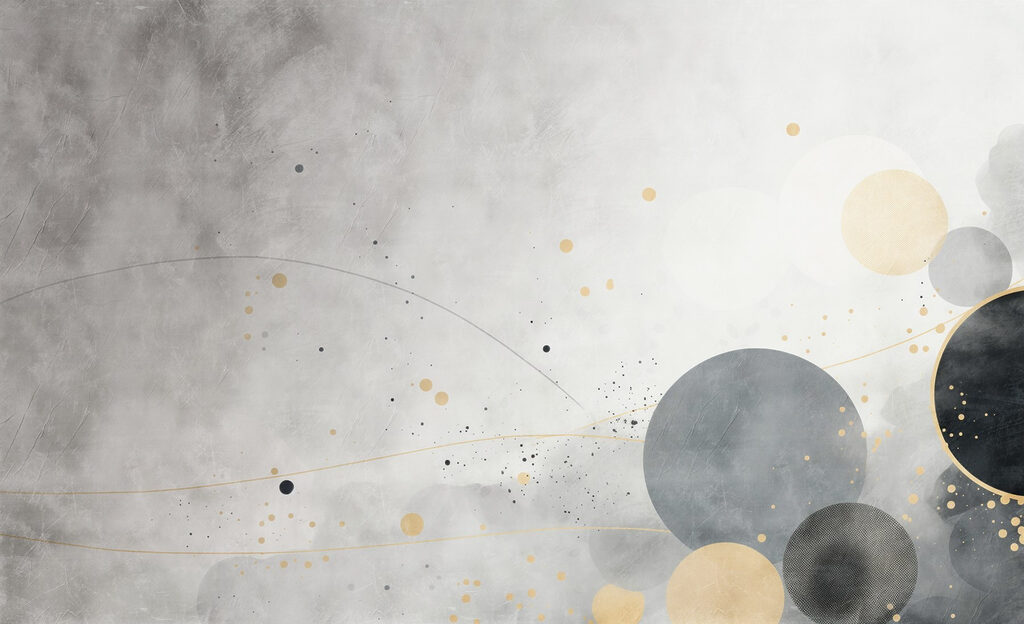 Cercles abstraits sur un fond doux Cercles abstraits sur un fond doux