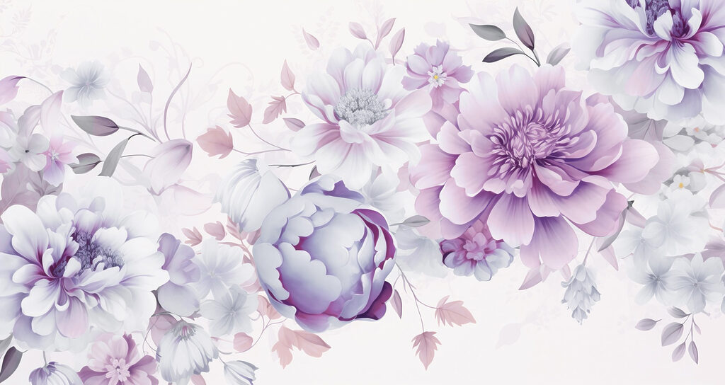 Des fleurs délicates aux teintes douces Des fleurs délicates aux teintes douces