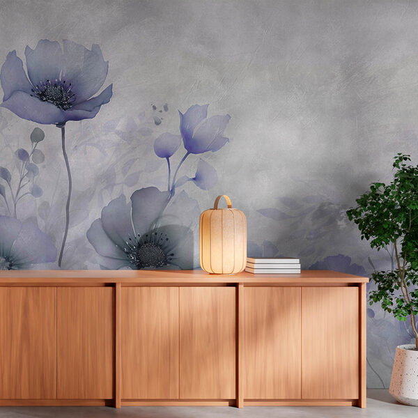 Peinture de fleurs sur fond blanc Peinture de fleurs sur fond blanc