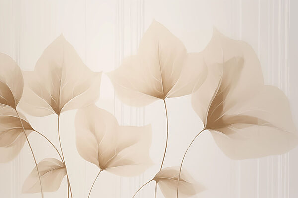 Les feuilles tendres dansent dans une lumière tamisée. Les feuilles tendres dansent dans une lumière tamisée.