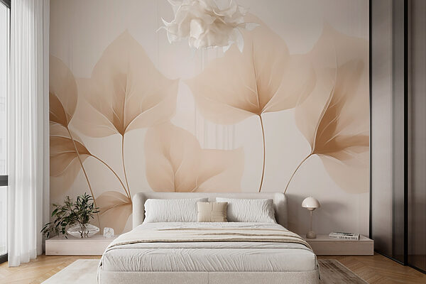 Les feuilles tendres dansent dans une lumière tamisée. Les feuilles tendres dansent dans une lumière tamisée.