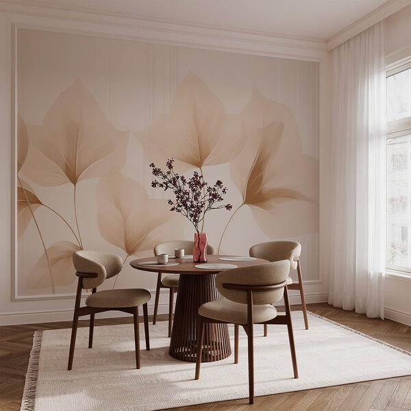 Les feuilles tendres dansent dans une lumière tamisée. Les feuilles tendres dansent dans une lumière tamisée.