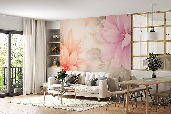 Des fleurs douces dans des tons pastel Des fleurs douces dans des tons pastel