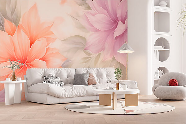 Des fleurs douces dans des tons pastel Des fleurs douces dans des tons pastel