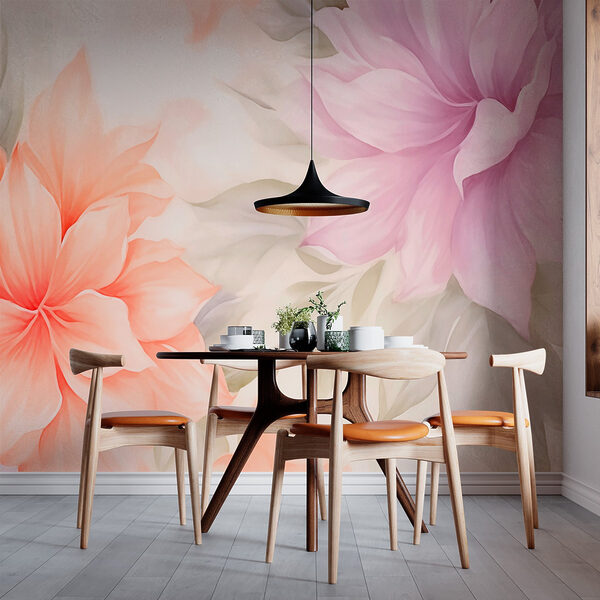 Des fleurs douces dans des tons pastel Des fleurs douces dans des tons pastel