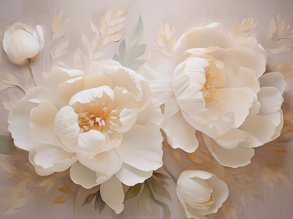 Fleurs élégantes ornées de pétales doux Fleurs élégantes ornées de pétales doux