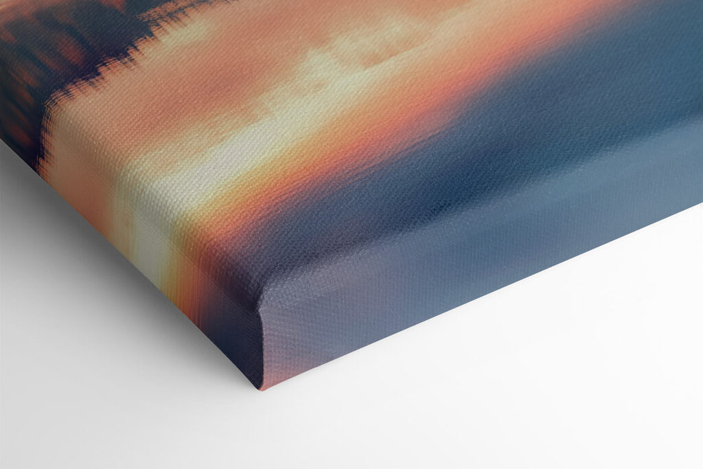 Lake with trees and clouds in the sky Lake with trees and clouds in the sky