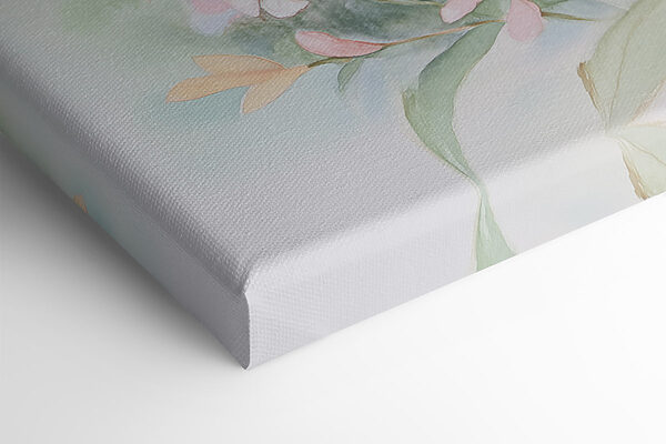 Peinture d'un papillon sur des fleurs Peinture d'un papillon sur des fleurs