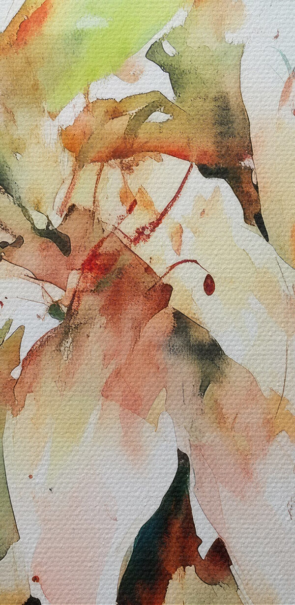Peinture de fleurs sur une surface blanche Peinture de fleurs sur une surface blanche