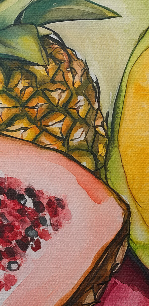 Aquarelle de fruits Aquarelle de fruits