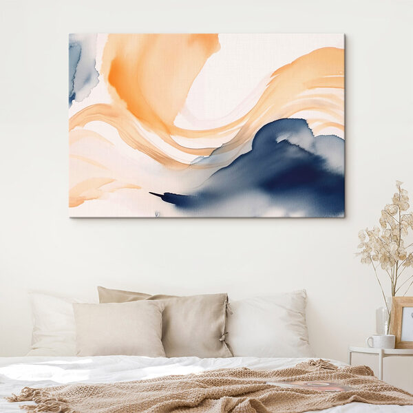 Peinture d'une vague Peinture d'une vague