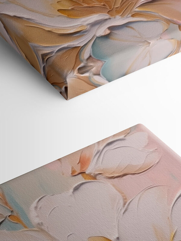 Peinture de fleurs sur un mur Peinture de fleurs sur un mur