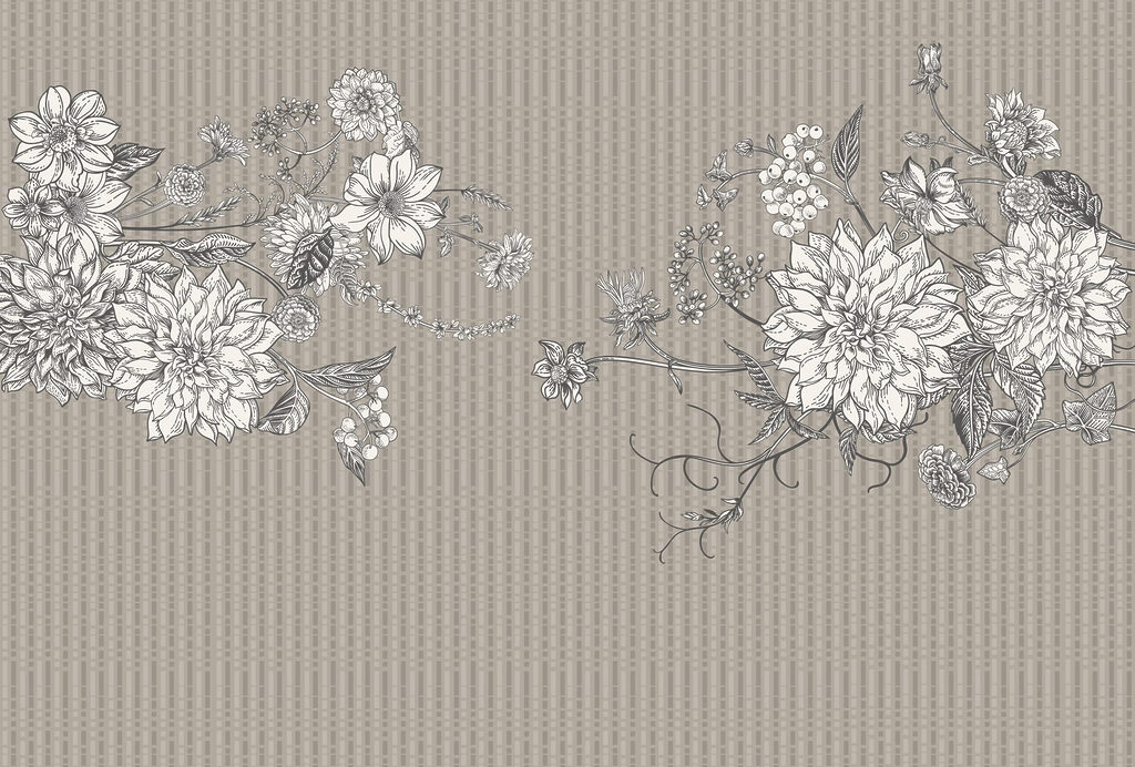 Illustration florale élégante sur fond texturé Illustration florale élégante sur fond texturé
