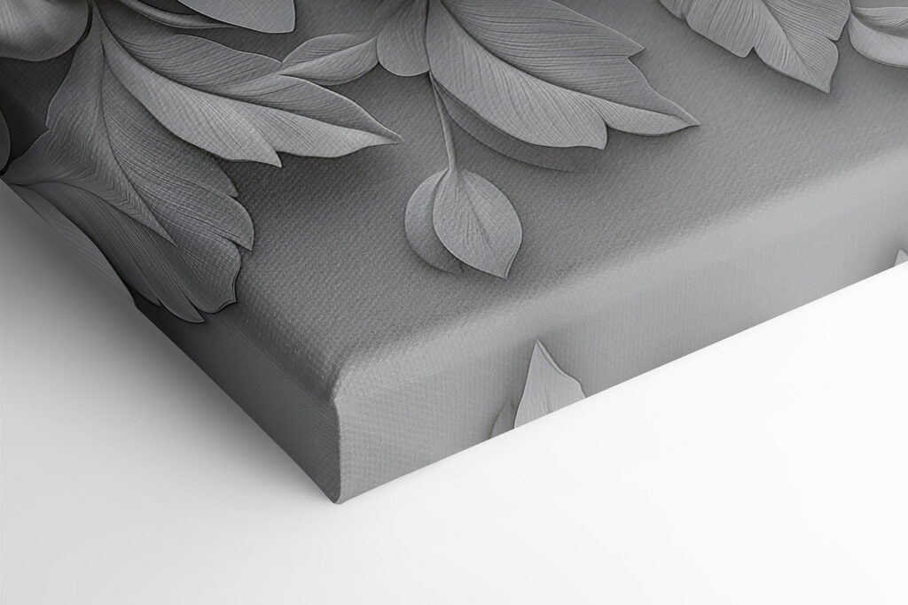 White flowers and leaves White flowers and leaves