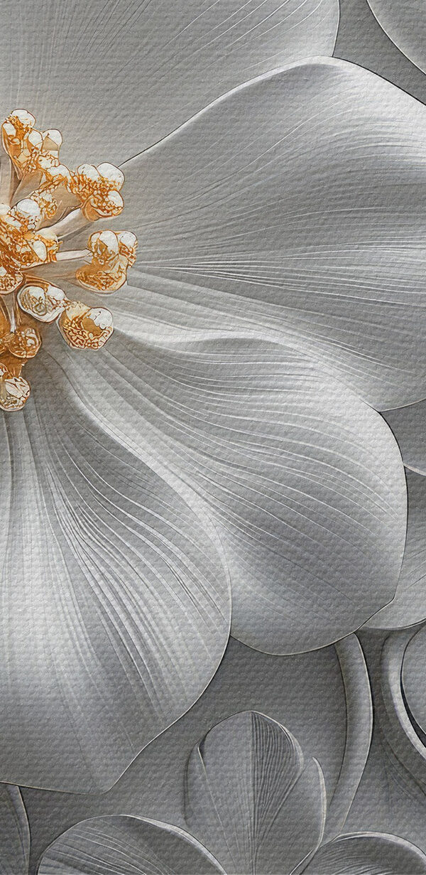 Fleurs et feuilles blanches Fleurs et feuilles blanches