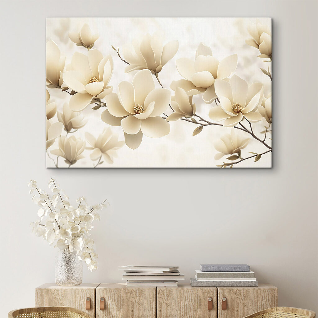 Group of white flowers Group of white flowers