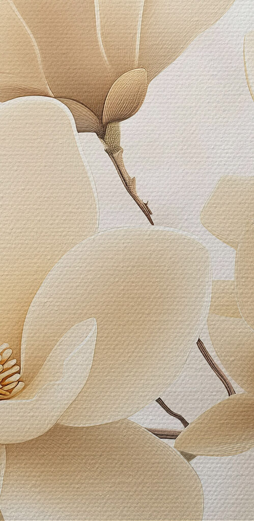 Group of white flowers Group of white flowers