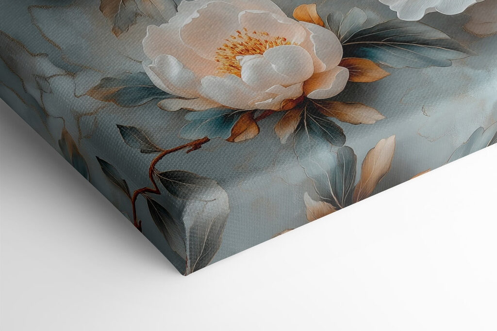 White flower with a yellow center