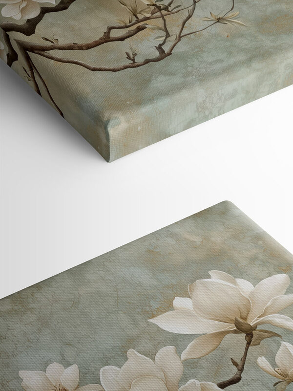 Fleurs blanches sur une branche Fleurs blanches sur une branche