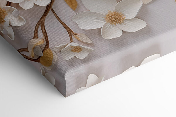 Fleurs élégantes sur une toile de fond douce Fleurs élégantes sur une toile de fond douce