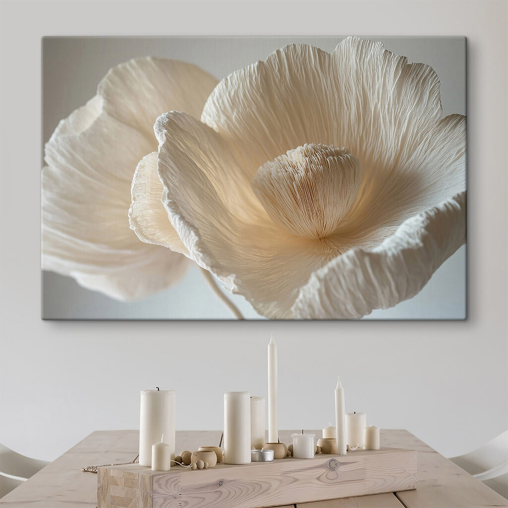 Delicate textured flower petals displayed Delicate textured flower petals displayed