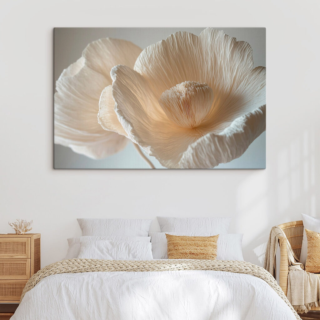 Delicate textured flower petals displayed Delicate textured flower petals displayed