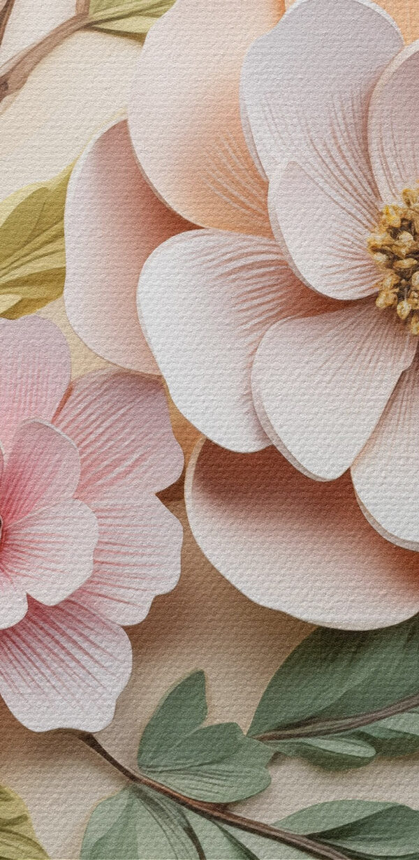 Fleurs et feuilles en papier Fleurs et feuilles en papier