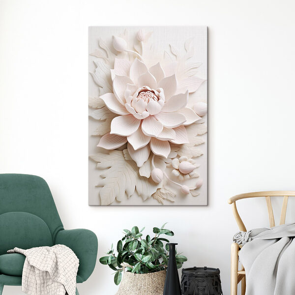 Fleur blanche avec feuilles Fleur blanche avec feuilles