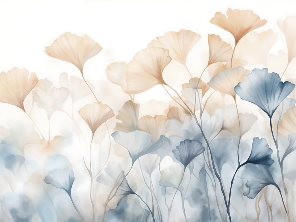 Peinture de fleurs et de feuilles Peinture de fleurs et de feuilles