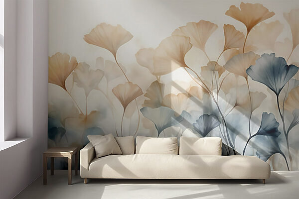 Peinture de fleurs et de feuilles Peinture de fleurs et de feuilles