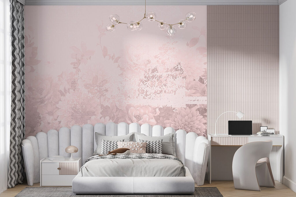 Group of flowers on a white background Group of flowers on a white background