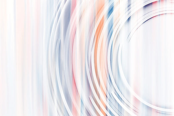Image floue d'un objet circulaire Image floue d'un objet circulaire