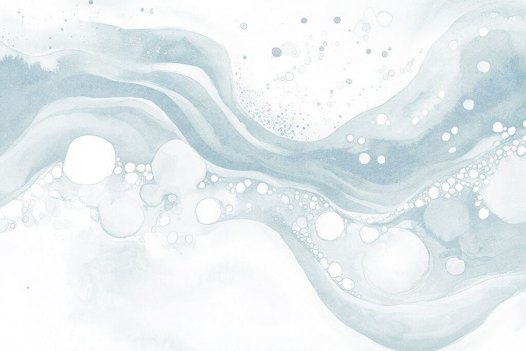 Peinture aquarelle blanche et bleue Peinture aquarelle blanche et bleue