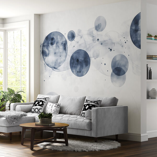 Groupe de cercles avec fumée Groupe de cercles avec fumée