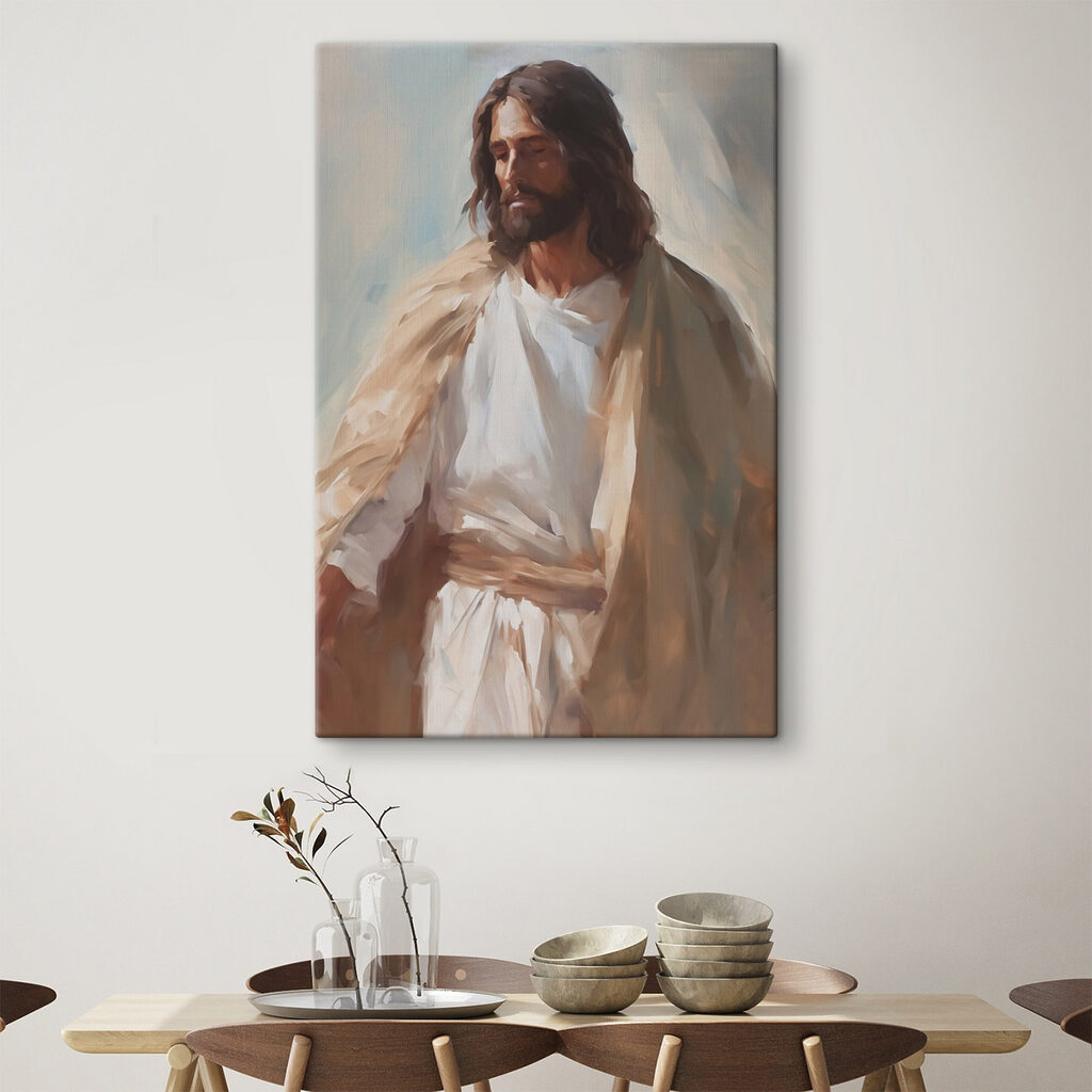 Painting of a man wearing a robe