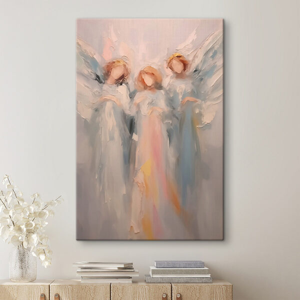 Peinture d'anges avec des ailes Peinture d'anges avec des ailes