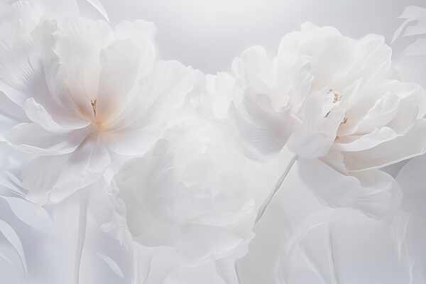 Groupe de fleurs blanches Groupe de fleurs blanches