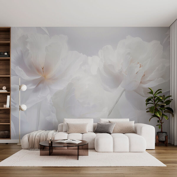 Groupe de fleurs blanches Groupe de fleurs blanches