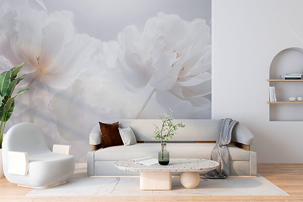 Groupe de fleurs blanches Groupe de fleurs blanches
